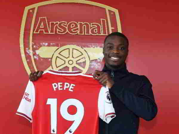 Nicolas Pepe đã chính thức thuộc quyền sở hữu của Arsenal