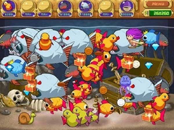 Hướng dẫn download game nuôi cá đẻ tiền full - Insaniquarium Deluxe